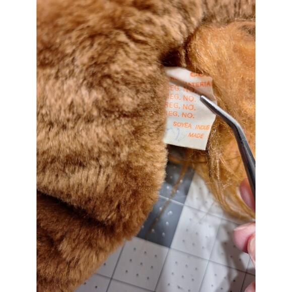 Radio Shack Cocker Spaniel Plush Stuffed Animal Toy Parts or Repair  not working - Picture 7 of 12